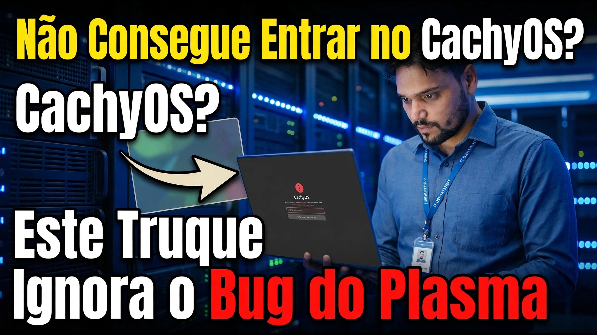 Não é possível fazer login no CachyOS? Este truque contorna o bug do plasma