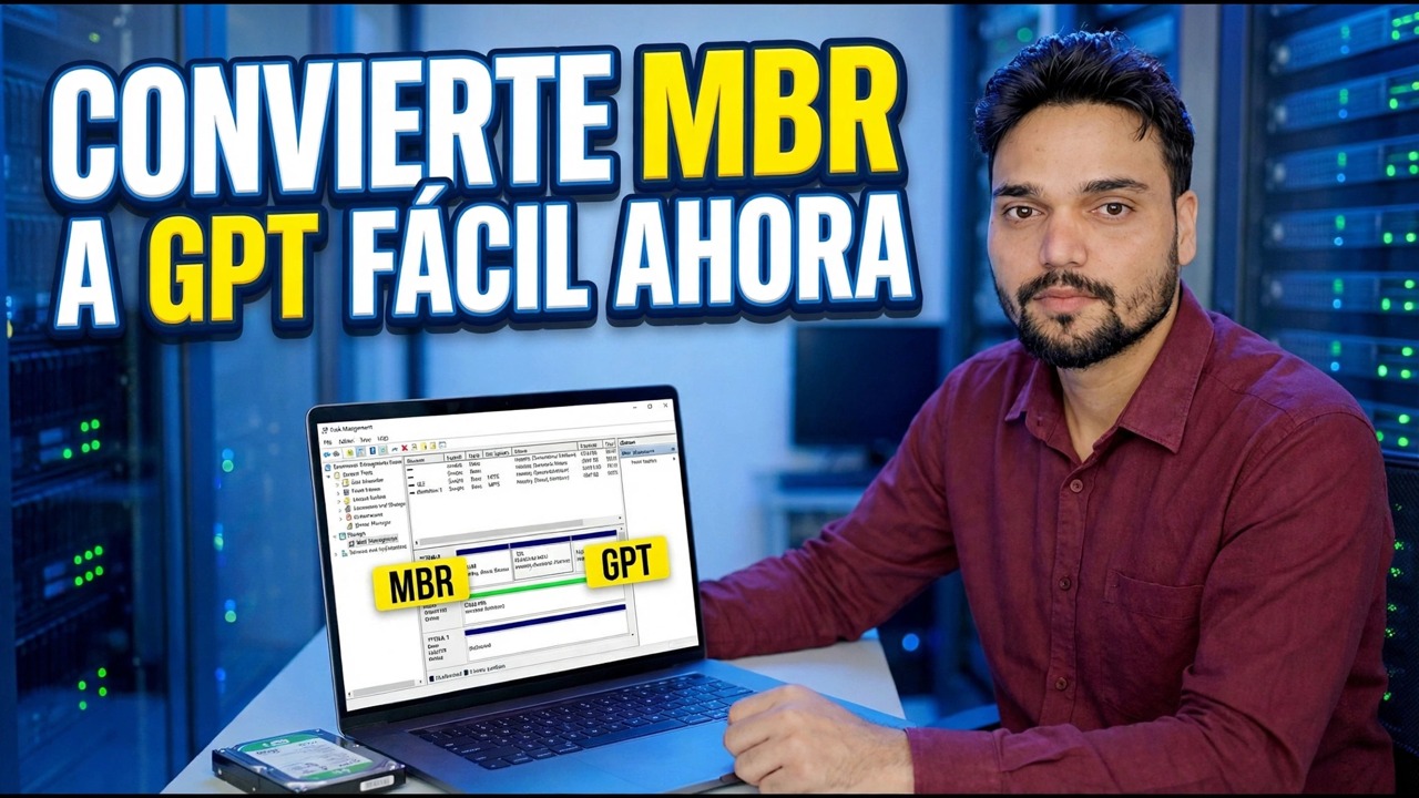 ¿SSD atascado en MBR? Convierta a GPT en un solo comando