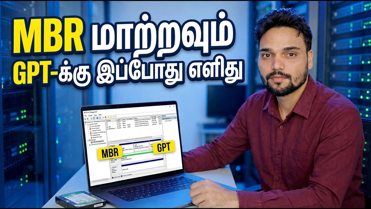 MBR இல் SSD சிக்கியுள்ளதா? ஒரு கட்டளையில் GPTக்கு மாற்றவும்