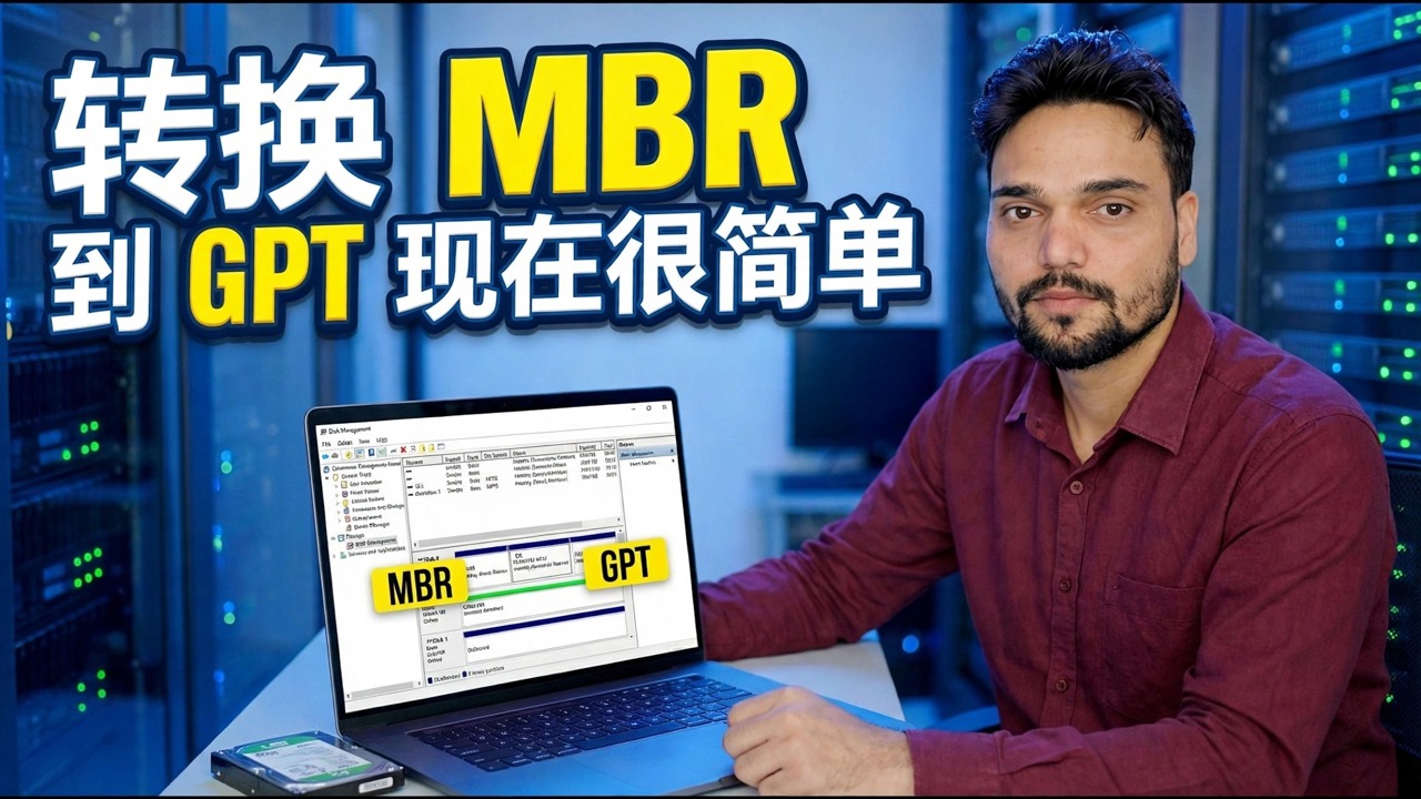 SSD Stuck in MBR? Convert to GPT in One Command