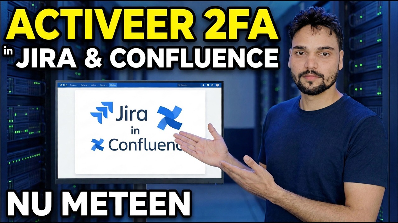 Schakel 2FA in Jira & Confluence in met miniOrange