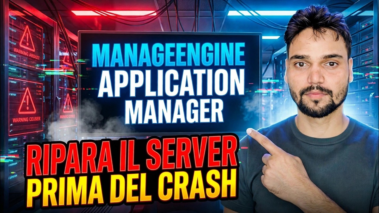 Tieni traccia delle prestazioni del server in tempo reale ⚡ ManageEngine APM