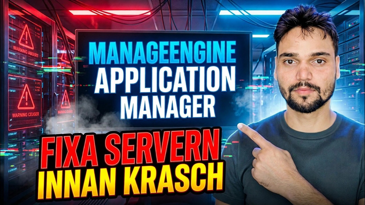 Spåra serverprestanda Live ⚡ ManageEngine APM