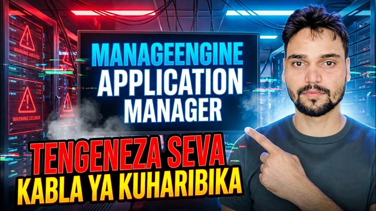 Fuatilia Utendaji wa Seva Moja kwa Moja ⚡ ManageEngine APM
