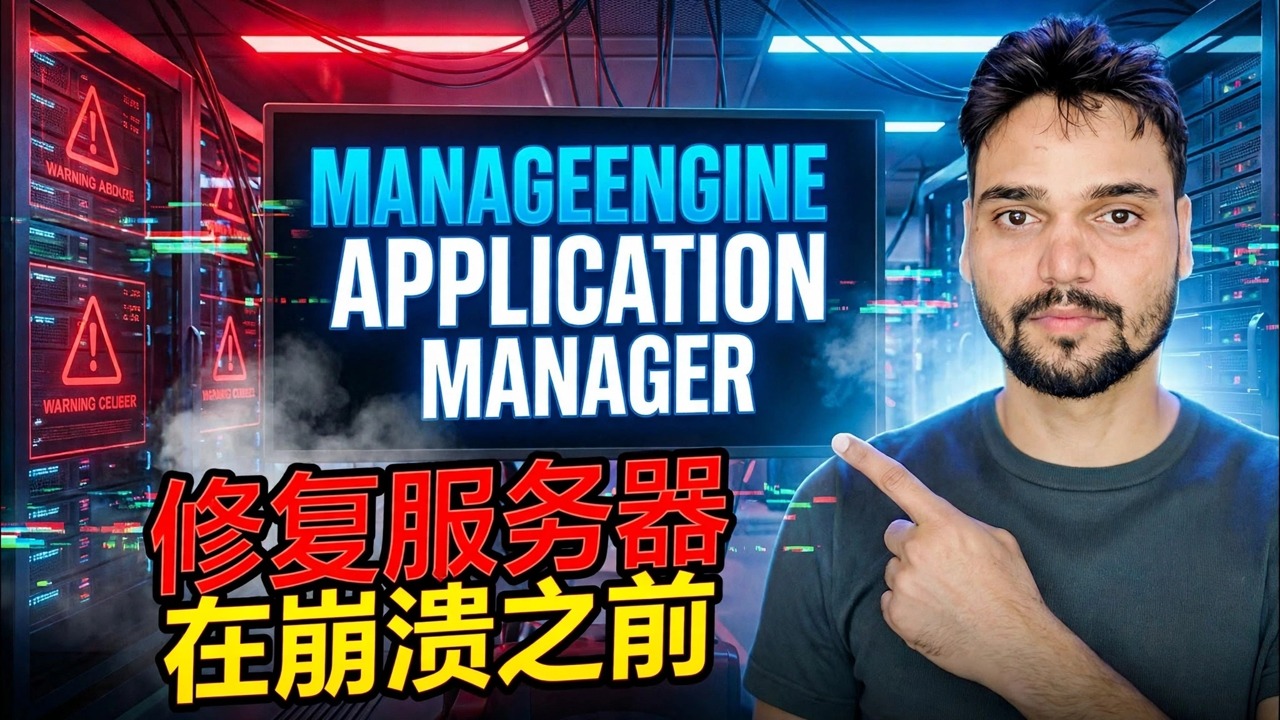实时跟踪服务器性能 ⚡ ManageEngine APM