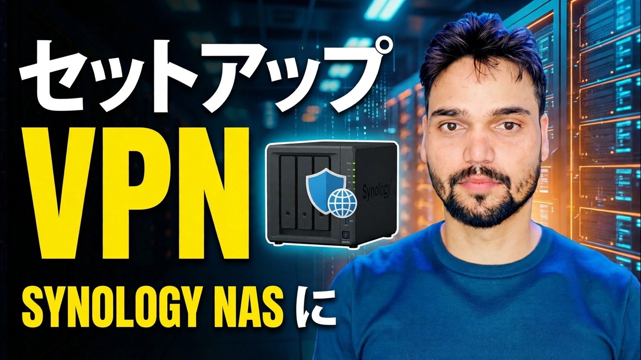Synology NAS VPN のセットアップ