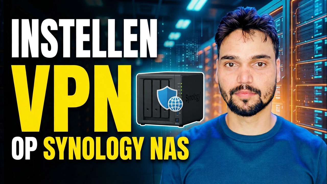 Synology NAS VPN instellen