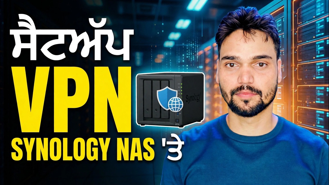 Synology NAS VPN ਸੈੱਟਅੱਪ ਕਰੋ