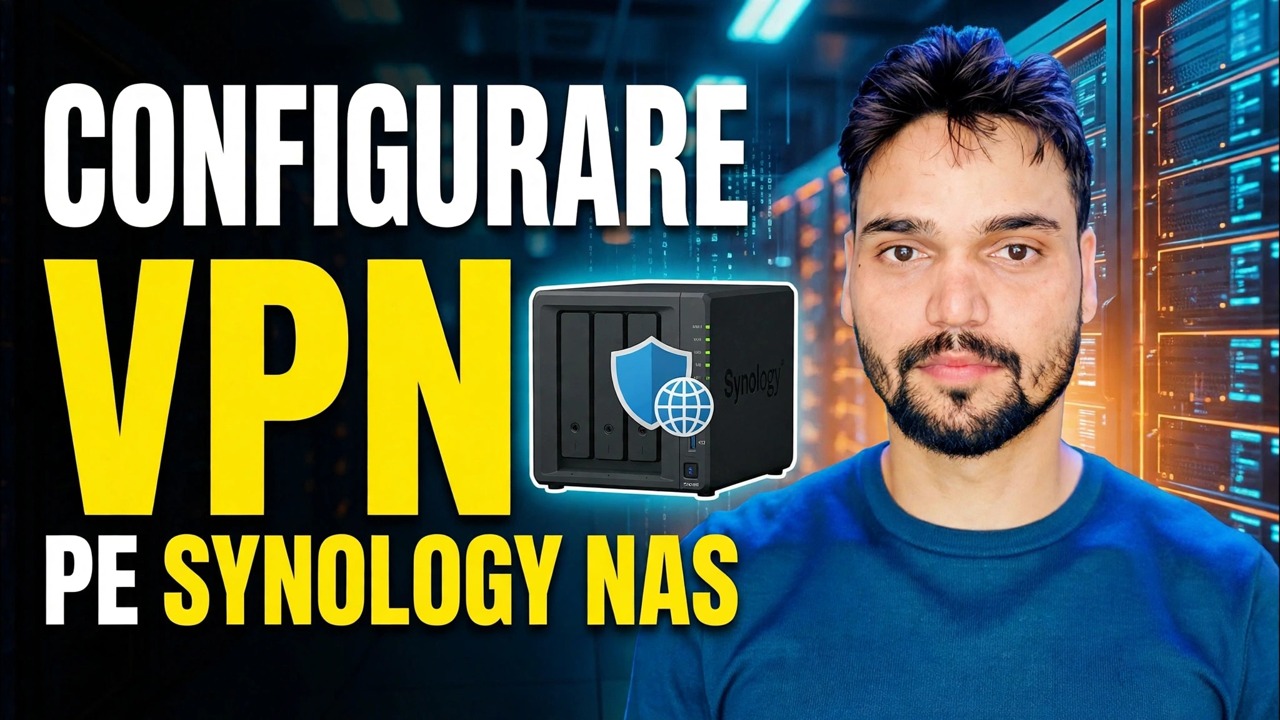 Configurați Synology NAS VPN