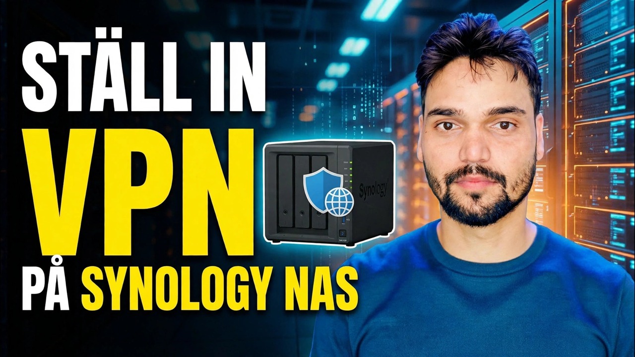 Konfigurera Synology NAS VPN