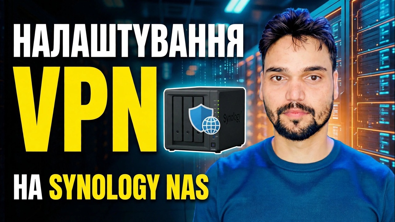 Налаштування Synology NAS VPN