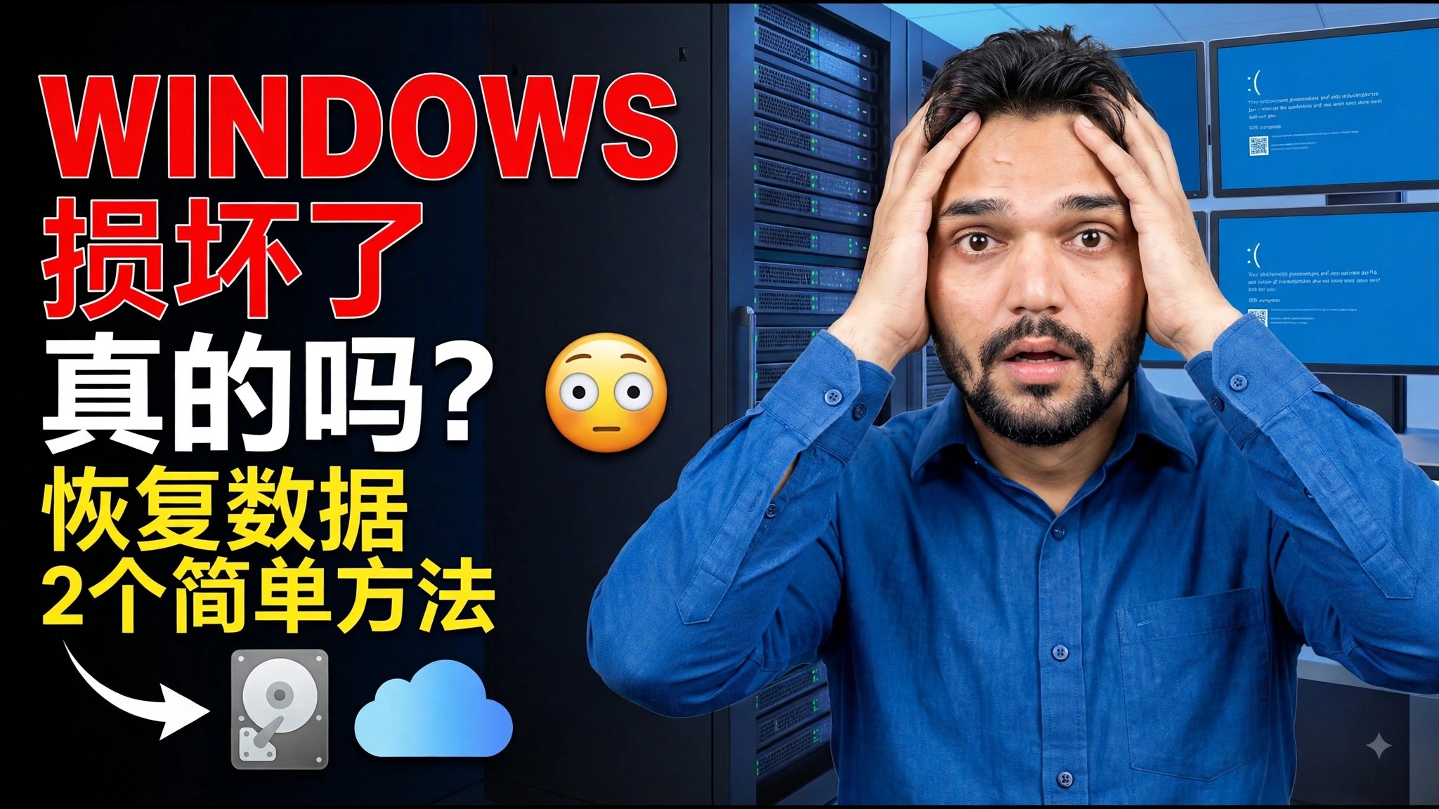 Is Your Windows Corrupted? 😳 2 Easy Methods to Recover Data