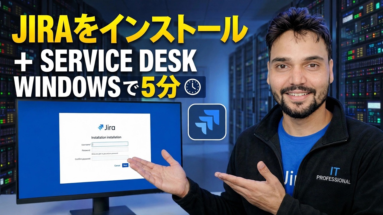 Windows に JIRA サーバーをインストールする