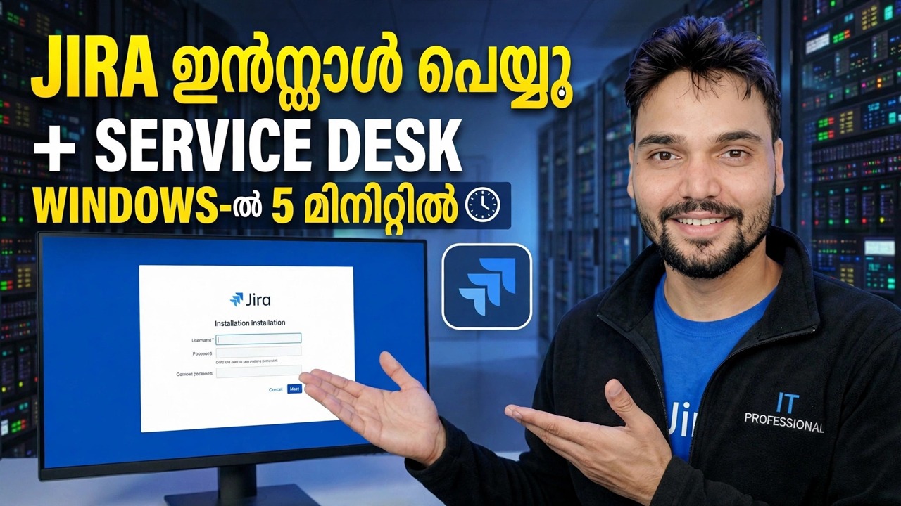 വിൻഡോസിൽ JIRA സെർവർ ഇൻസ്റ്റാൾ ചെയ്യുക
