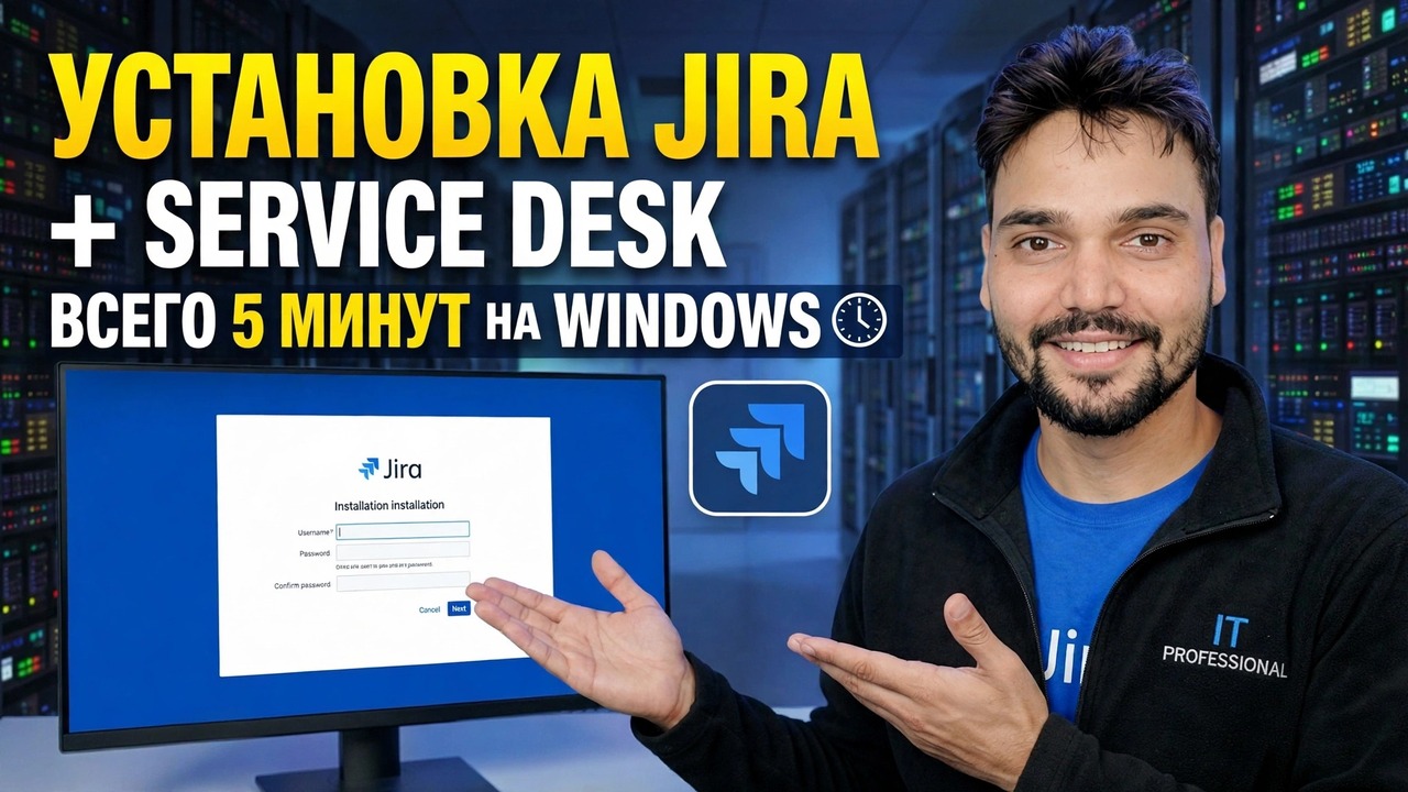 Установите сервер JIRA в Windows