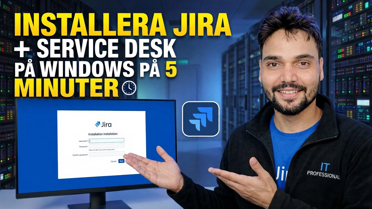 Installera JIRA Server på Windows