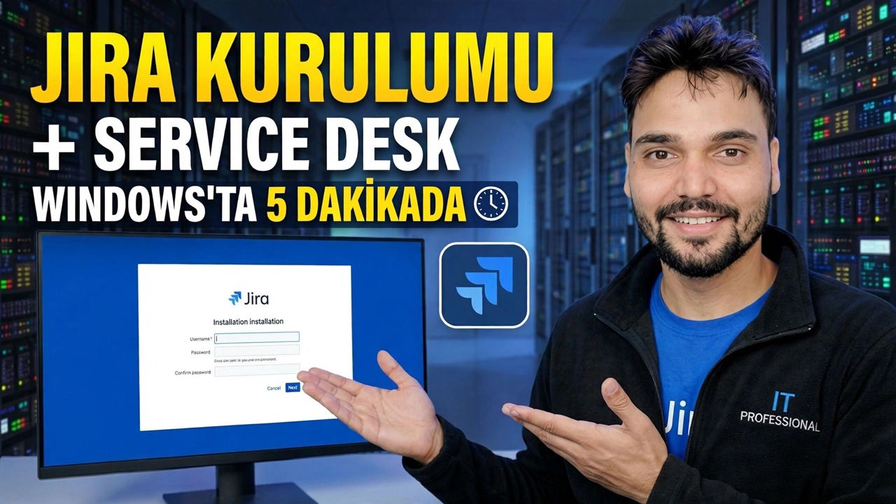 JIRA Sunucusunu Windows'a yükleyin