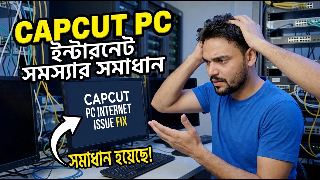 CapCut ইন্টারনেট সমস্যা ঠিক করুন - সংযোগ সমস্যা