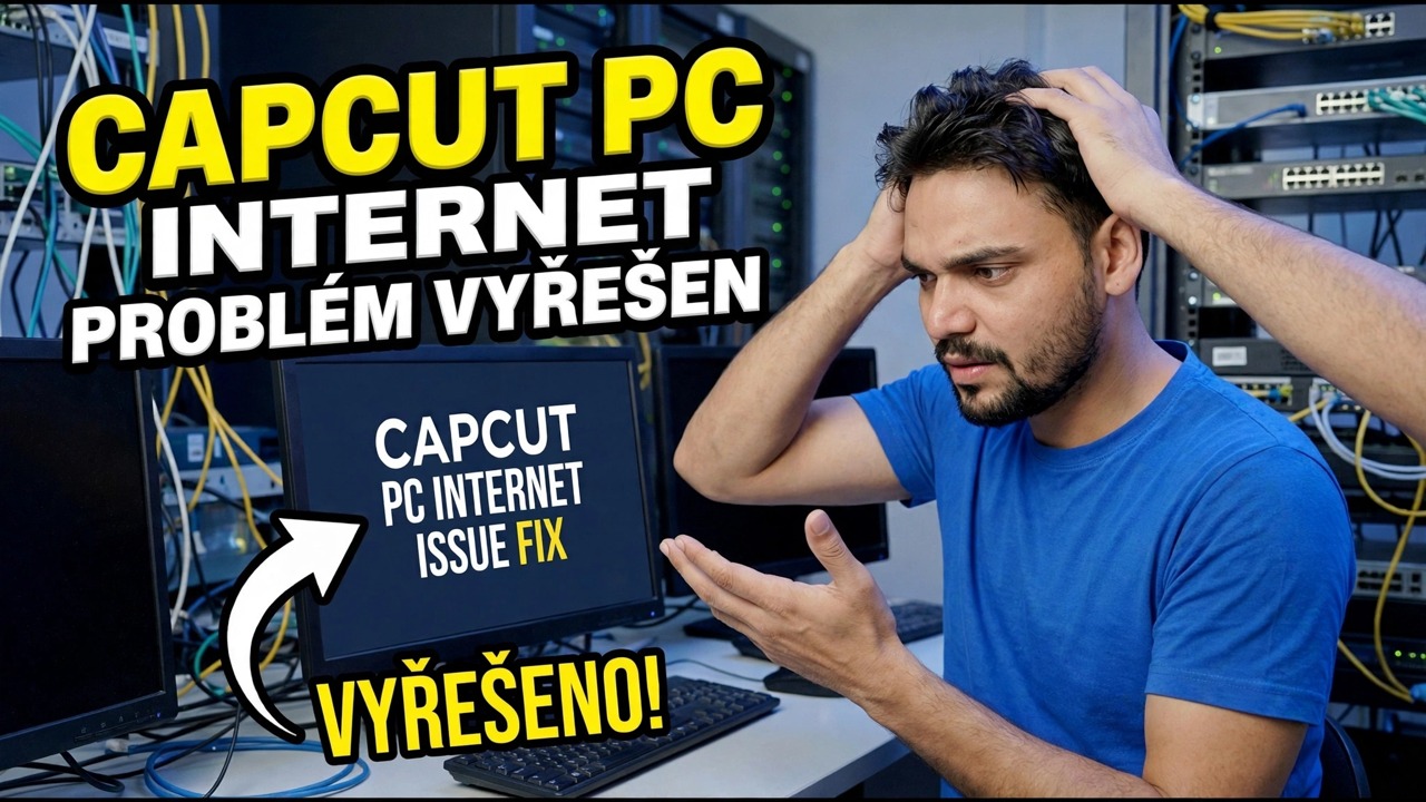 Opravte problém s internetem CapCut – problém s připojením