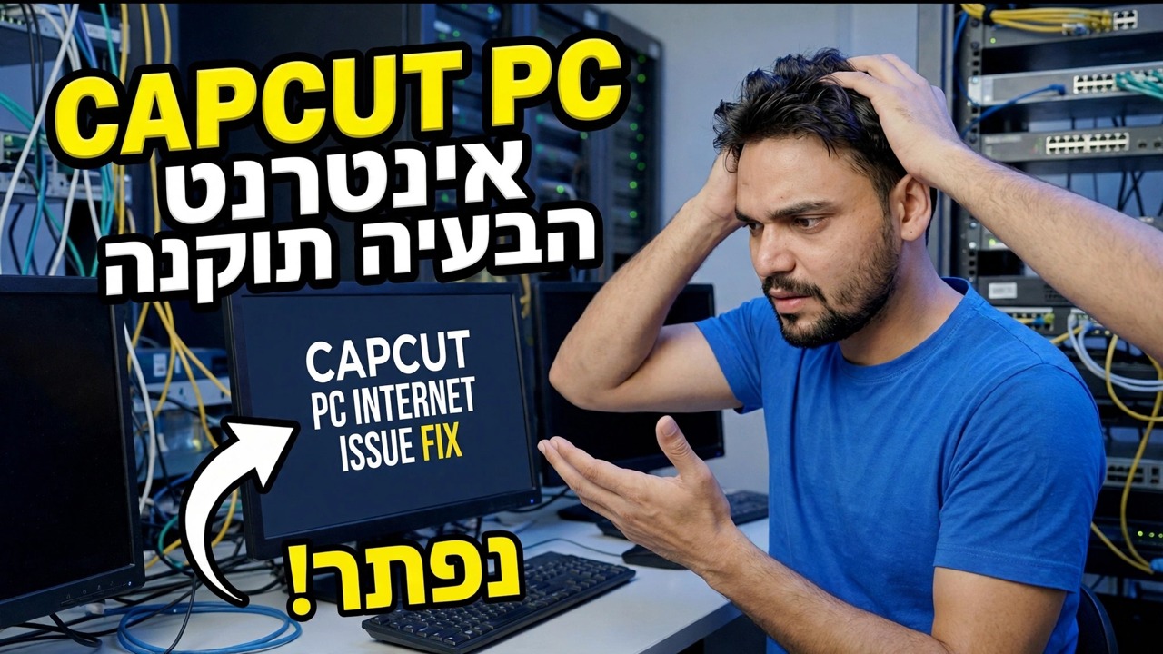 תקן את בעיית האינטרנט של CapCut - בעיית חיבור