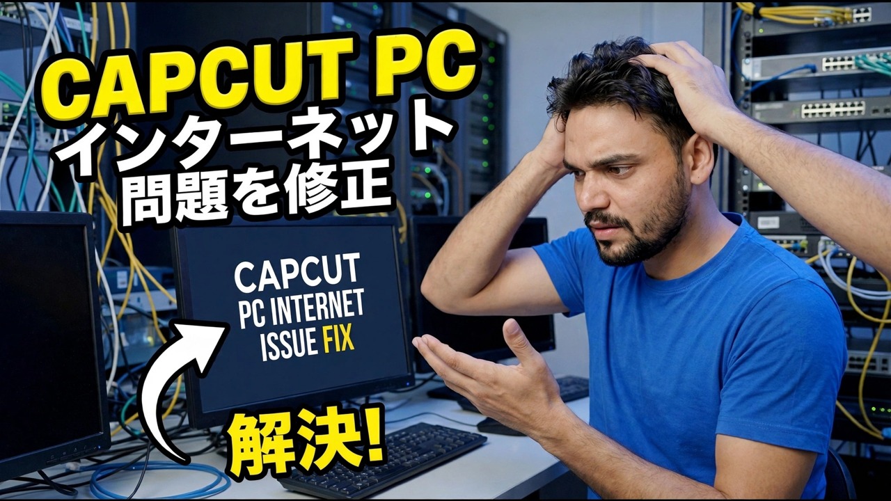 CapCut インターネットの問題を修正 - 接続の問題