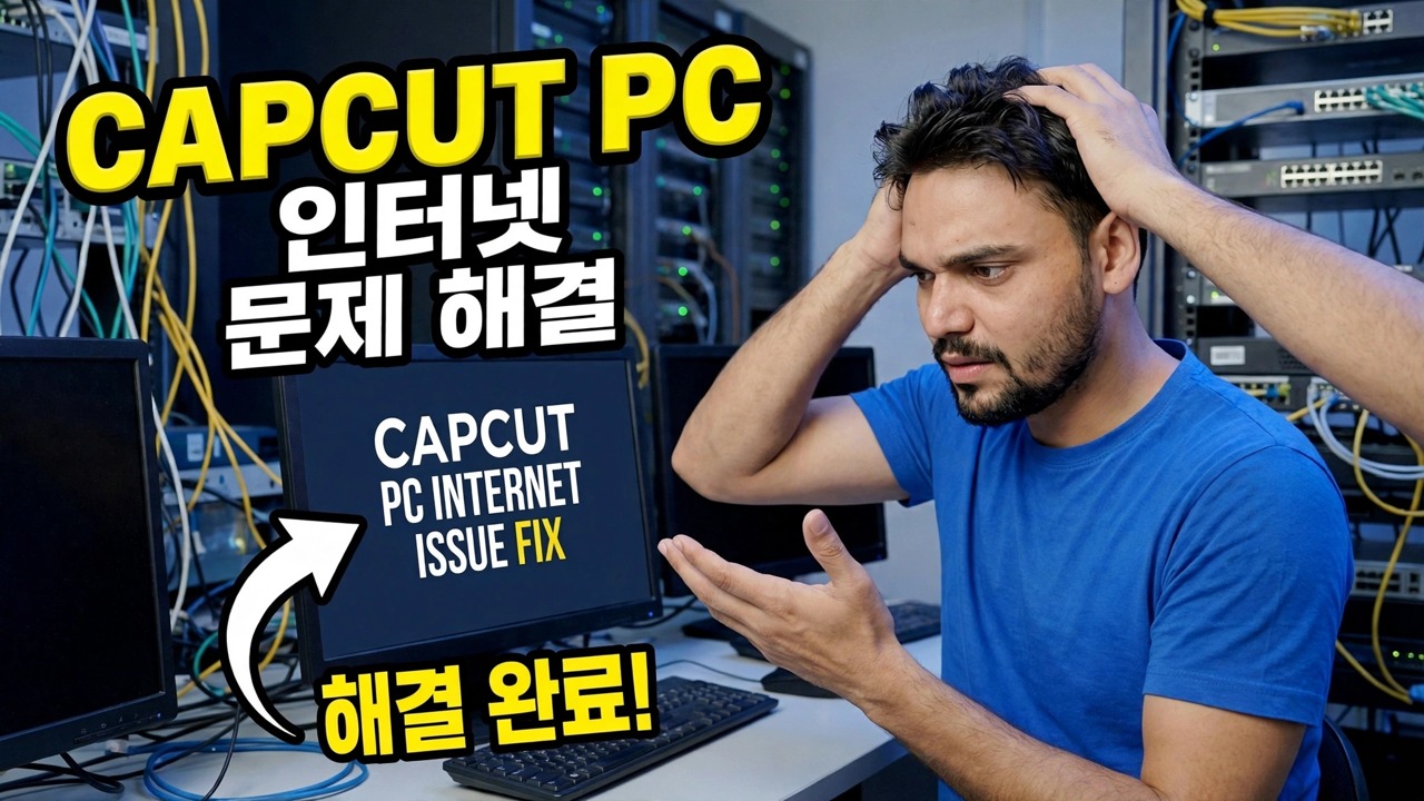 CapCut 인터넷 문제 수정 - 연결 문제