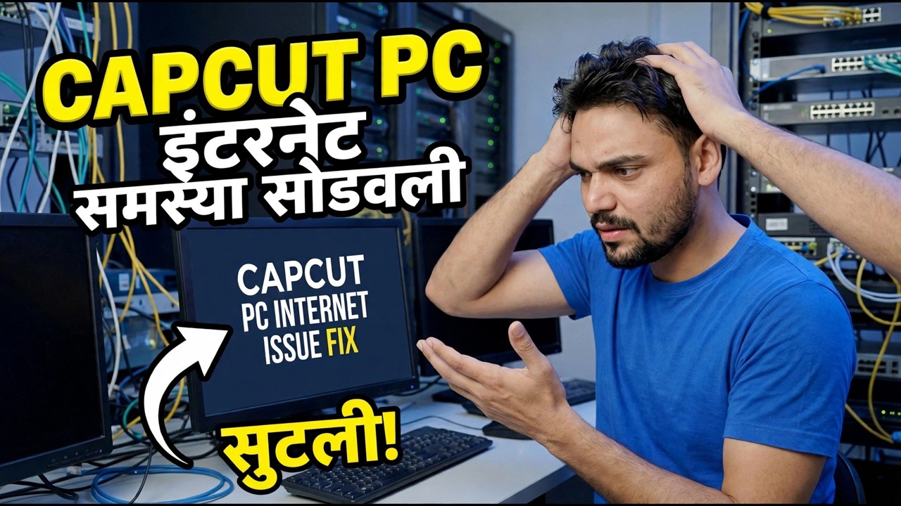 CapCut इंटरनेट समस्येचे निराकरण करा - कनेक्शन समस्या