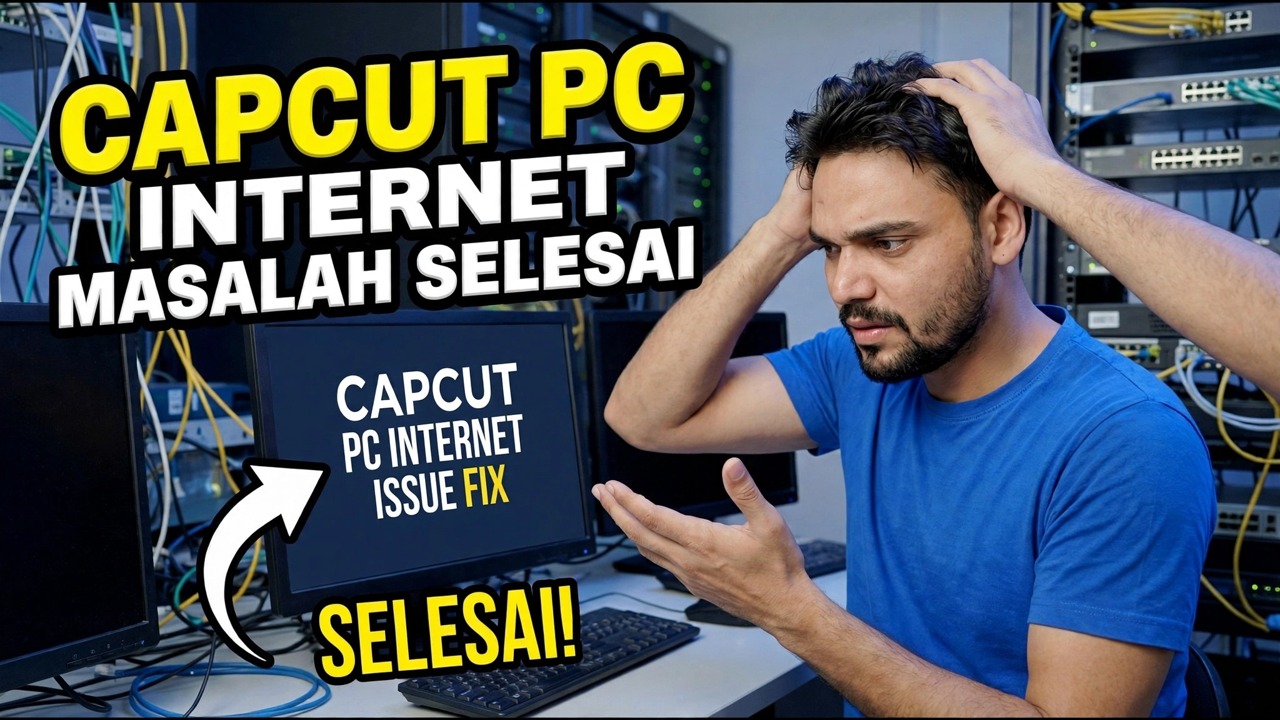 Betulkan Isu Internet CapCut - Masalah Sambungan