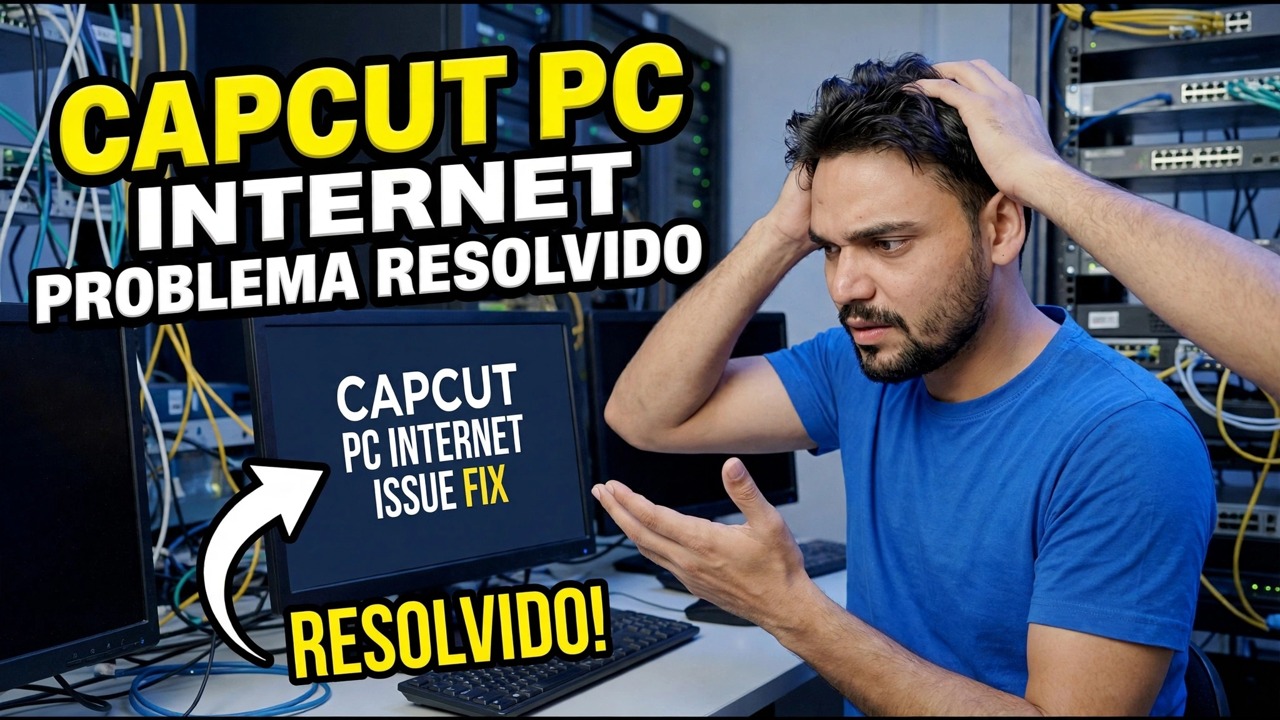 Corrigir problema de Internet do CapCut - problema de conexão