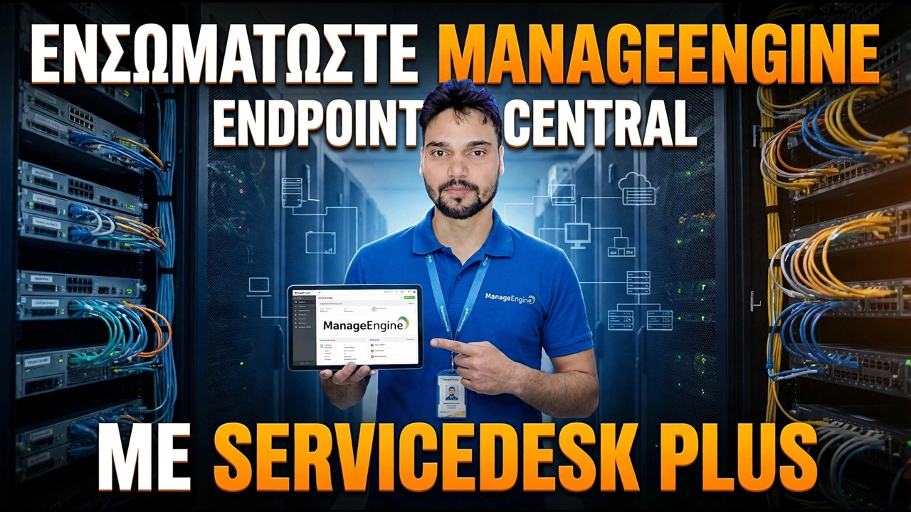 Ενσωματώστε το ManageEngine με το ServiceDesk Plus