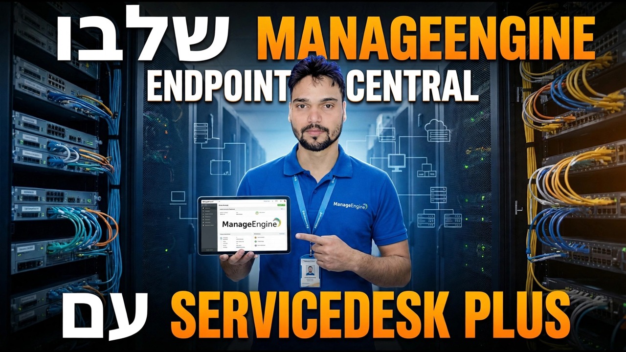 שלב את ManageEngine עם ServiceDesk Plus