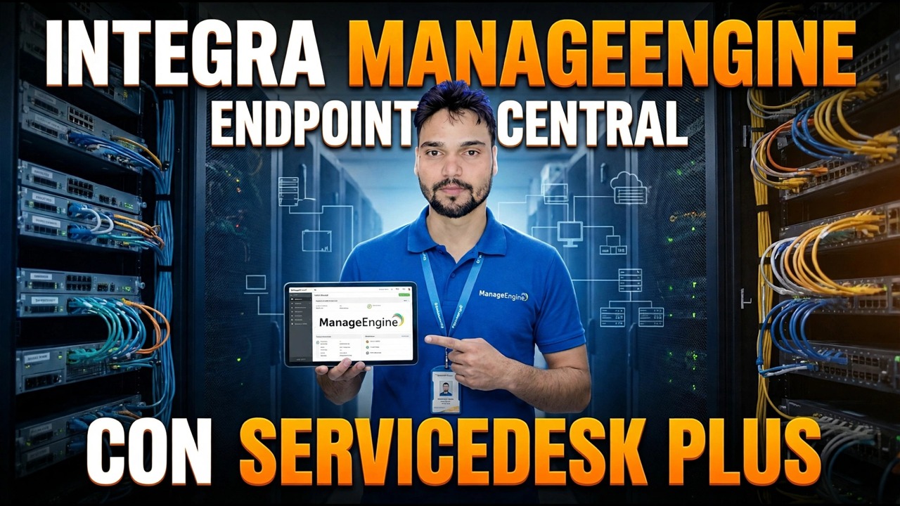 Integra ManageEngine con ServiceDesk Plus