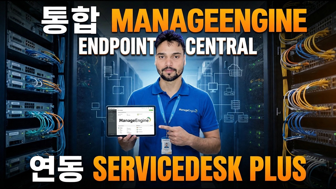 ManageEngine을 ServiceDesk Plus와 통합