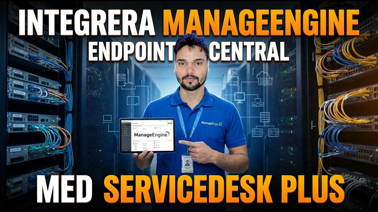 Integrera ManageEngine med ServiceDesk Plus