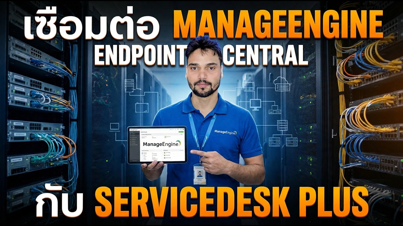 ผสานรวม ManageEngine เข้ากับ ServiceDesk Plus