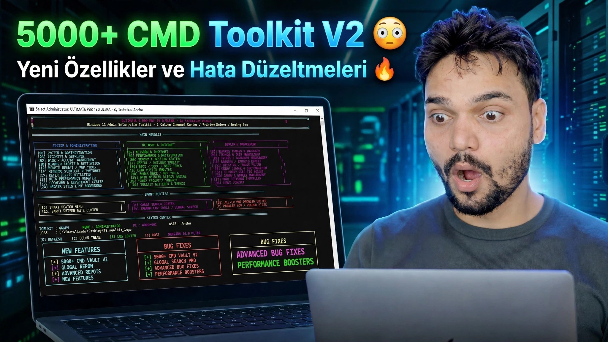 5000+ CMD Araç Seti V2 😳 Yeni Özellikler Eklendi ve Düzeltilen Hatalar 🔥