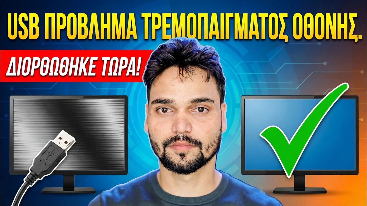 Διορθώθηκε το πρόβλημα με το βλέμμα οθόνης 😳 Επιλύθηκε το πρόβλημα τροφοδοσίας USB (SMPS / τέχνασμα προσαρμογέα)