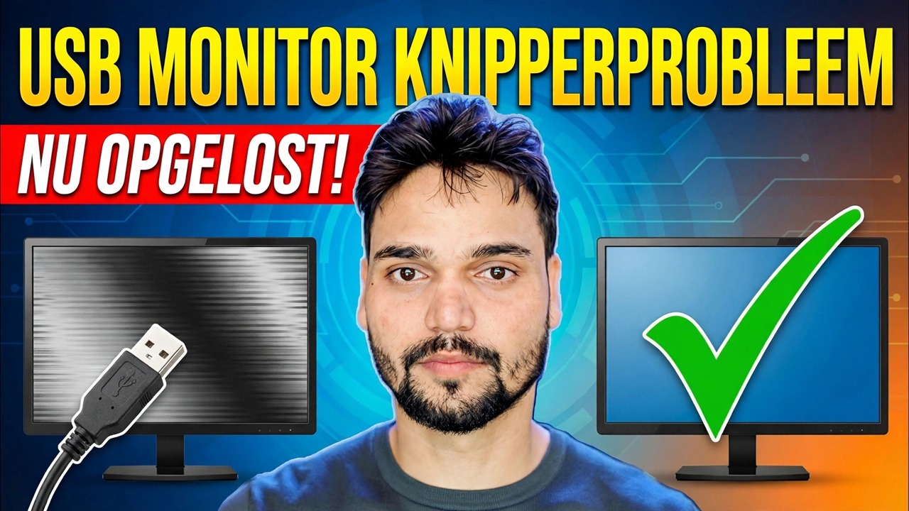 Probleem met monitorknipperen opgelost 😳 USB-voedingsprobleem opgelost (SMPS / adaptertruc)