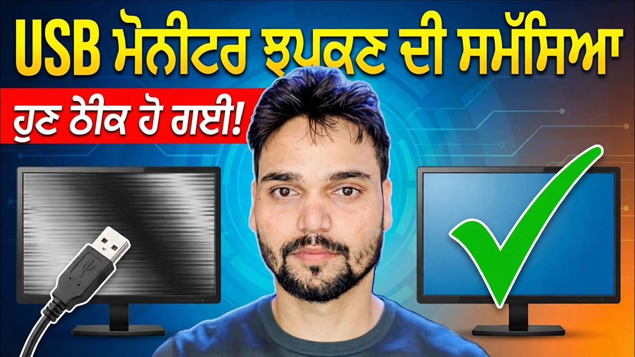 ਬਲਿੰਕ ਇਸ਼ੂ ਫਿਕਸ ਦੀ ਨਿਗਰਾਨੀ ਕਰੋ 😳 USB ਪਾਵਰ ਸਮੱਸਿਆ ਹੱਲ ਕੀਤੀ ਗਈ (SMPS / ਅਡਾਪਟਰ ਟ੍ਰਿਕ)