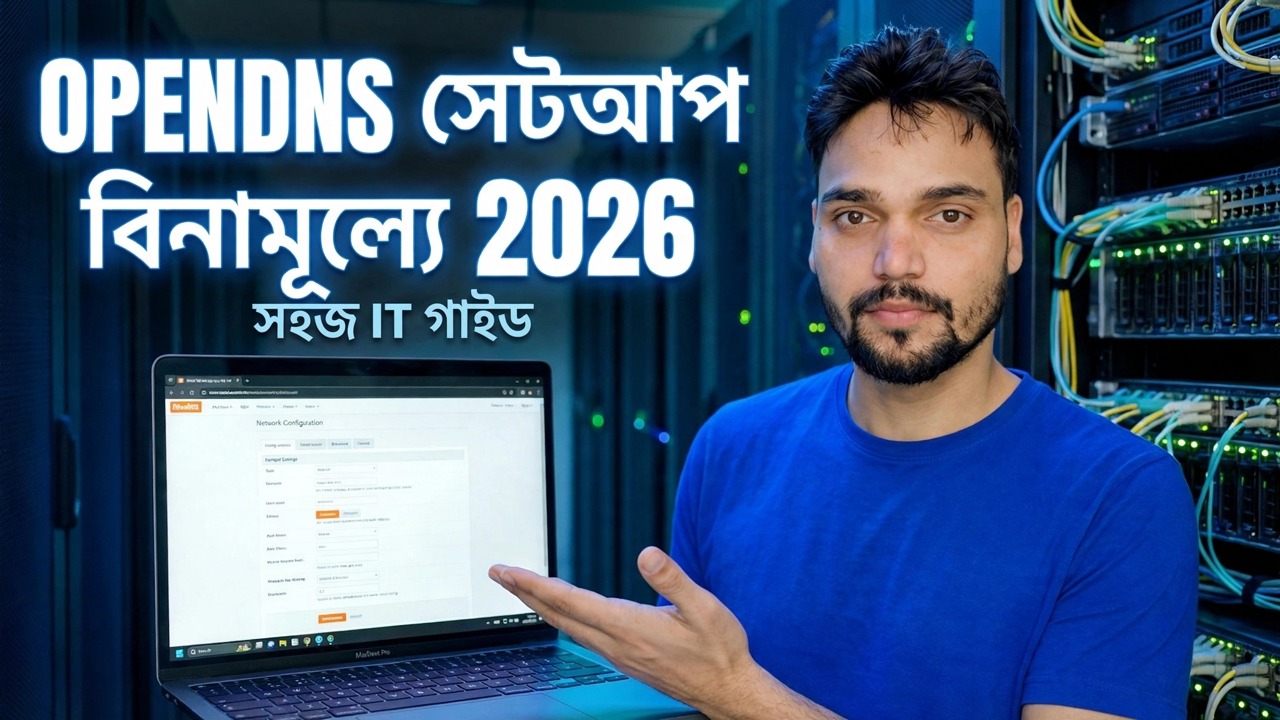 OpenDNS ফ্রি 2026 সেটআপ করুন - আপনার নেটওয়ার্ককে হুমকি থেকে রক্ষা করুন