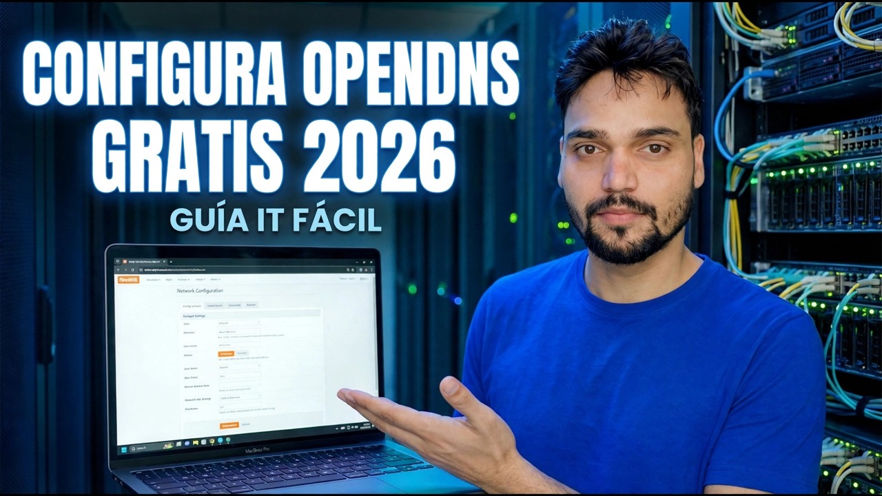 Configure OpenDNS Free 2026: proteja su red de amenazas