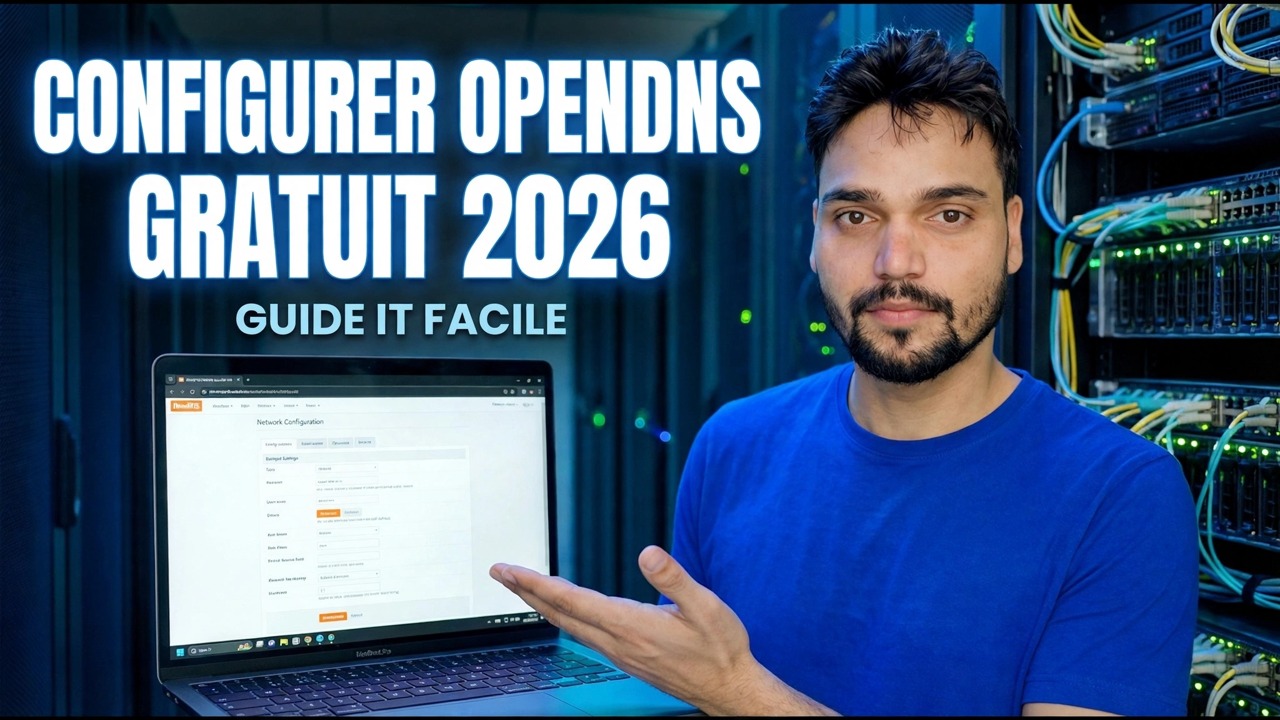 Configurer OpenDNS Free 2026 - Protégez votre réseau contre les menaces
