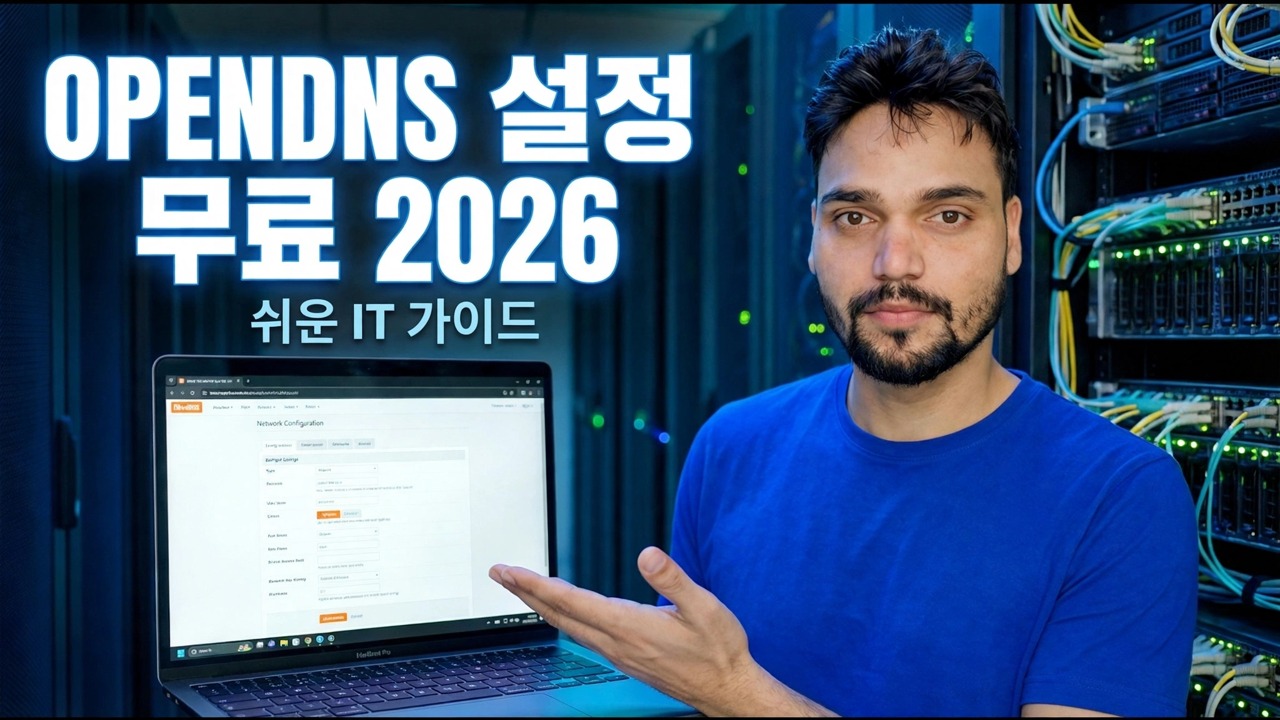 OpenDNS Free 2026 설정 - 위협으로부터 네트워크를 보호하세요