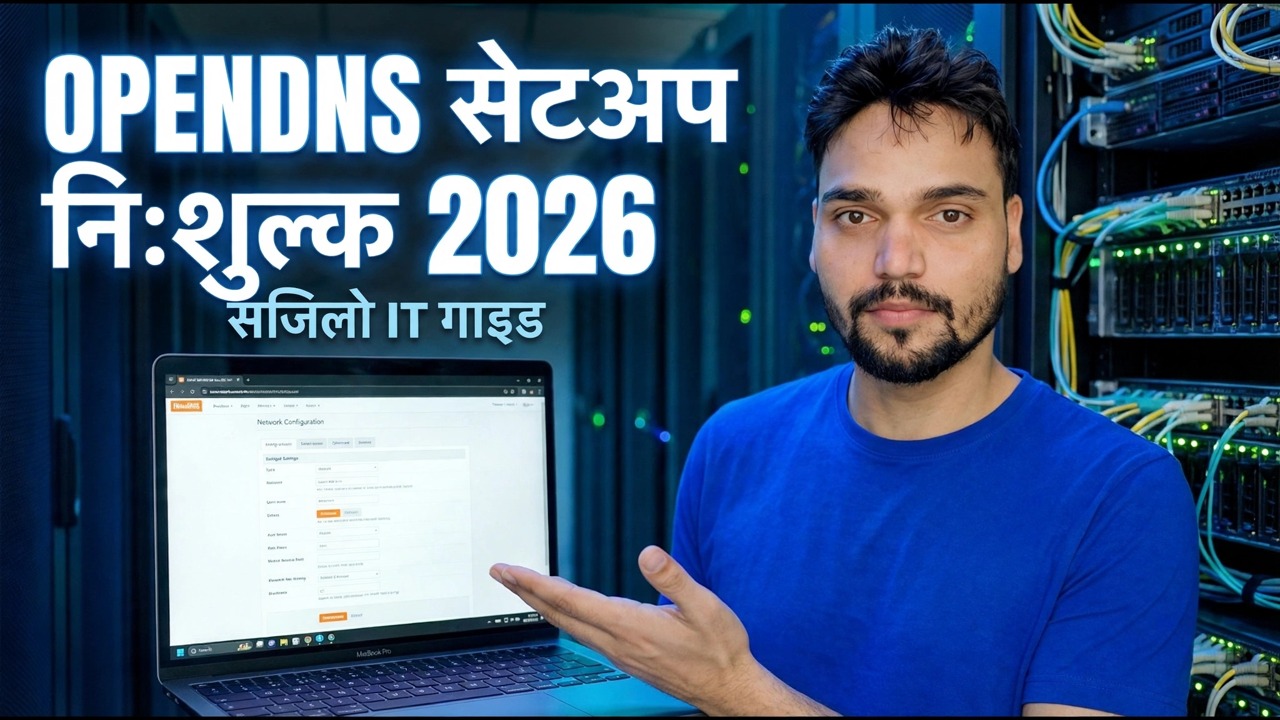 OpenDNS फ्री 2026 सेटअप गर्नुहोस् - तपाईंको नेटवर्कलाई खतराबाट जोगाउनुहोस्