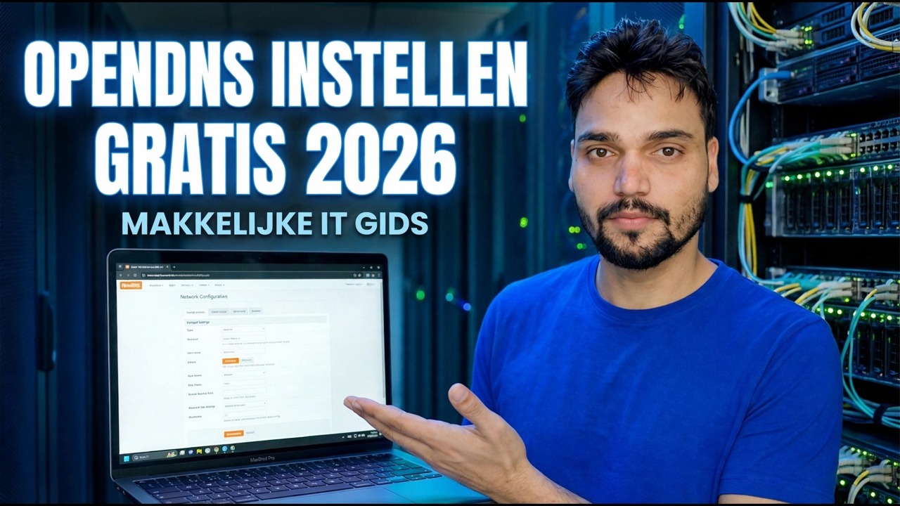 OpenDNS Free 2026 instellen - Bescherm uw netwerk tegen bedreigingen