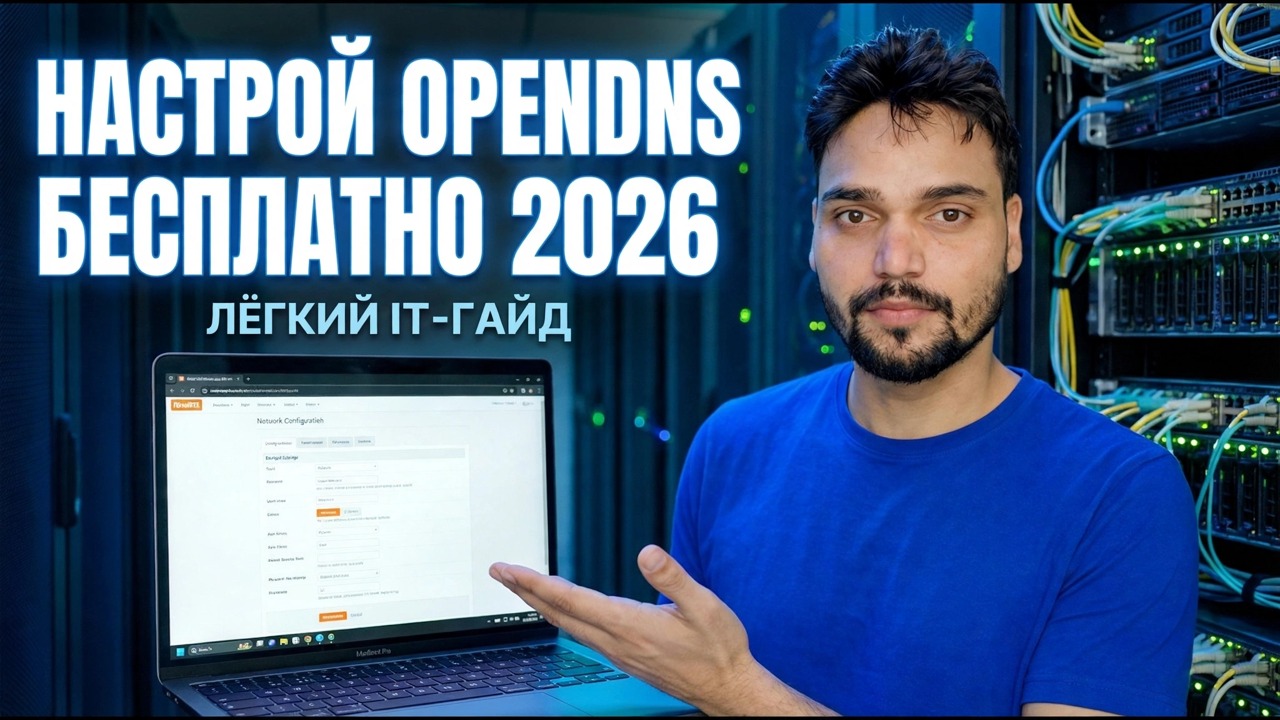 Настройка OpenDNS Free 2026 — защитите свою сеть от угроз