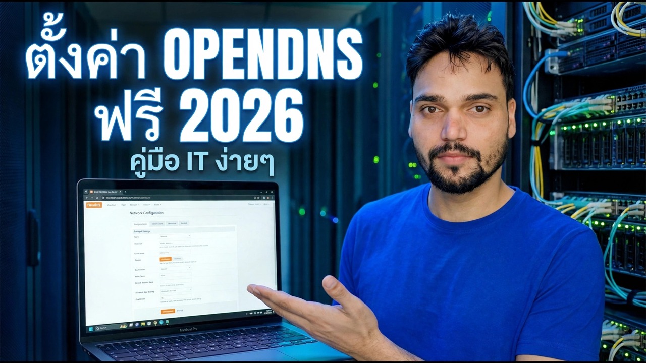 ตั้งค่า OpenDNS ฟรี 2026 - ปกป้องเครือข่ายของคุณจากภัยคุกคาม