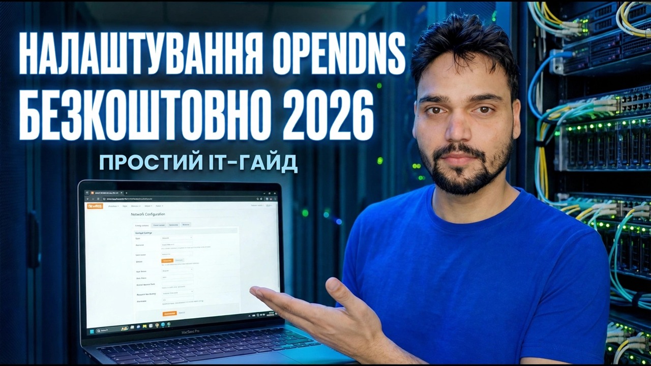 Налаштуйте OpenDNS Free 2026 - захистіть свою мережу від загроз