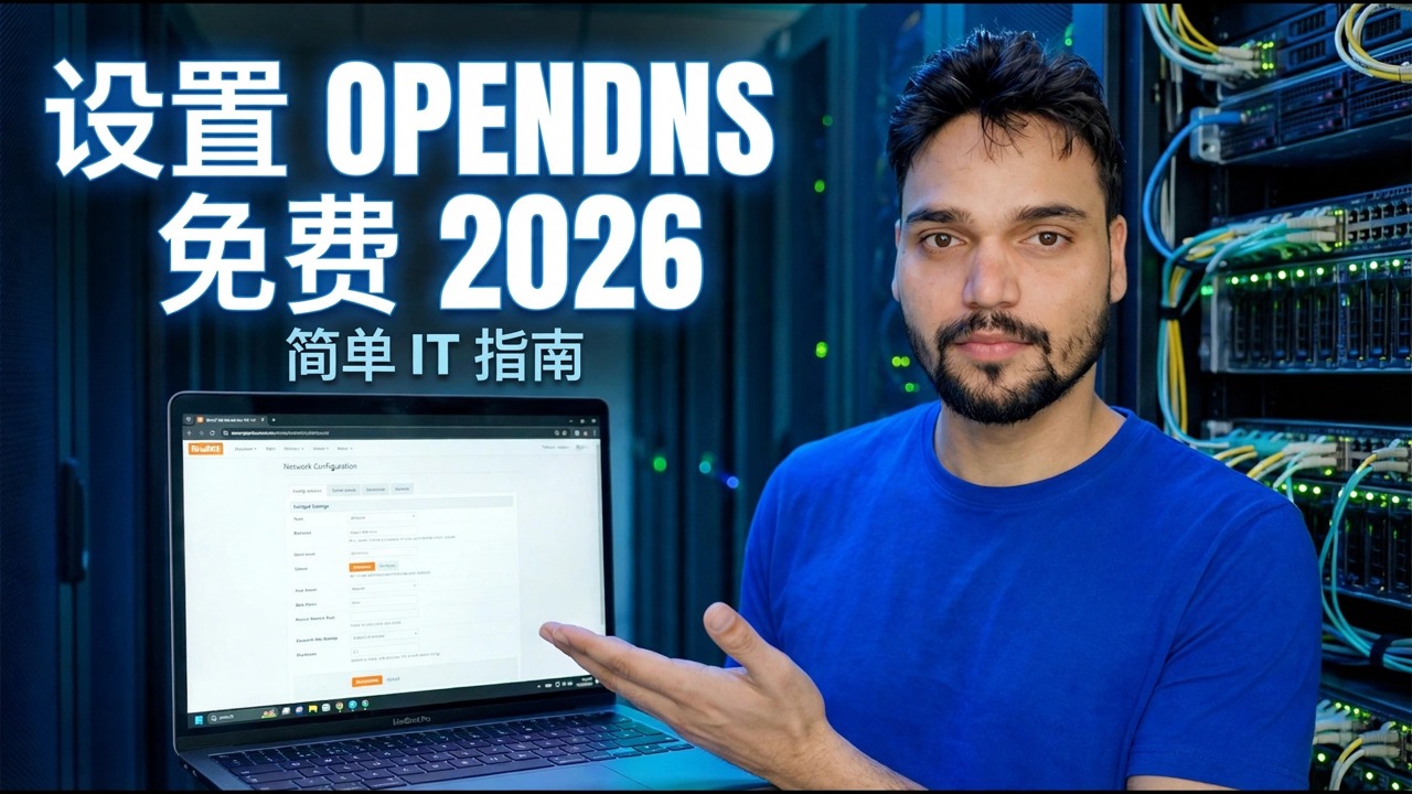 设置 OpenDNS Free 2026 - 保护您的网络免受威胁