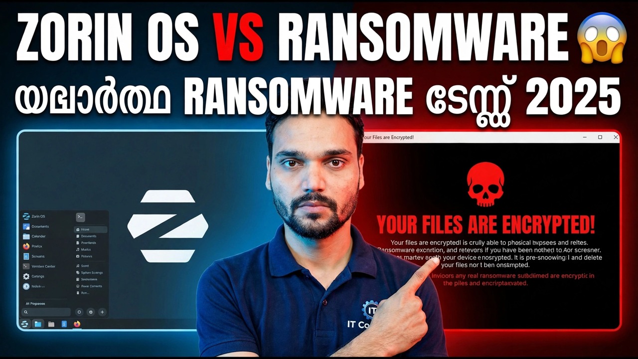 Zorin OS Ransomware ടെസ്റ്റ് 2025 - പരിരക്ഷയും അവലോകനവും